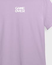 Cargar imagen en el visor de la galería, Camiseta lila game over (UNISEX)
